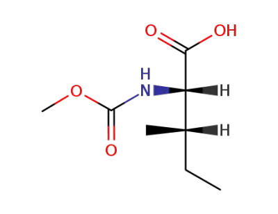 (2S,3S)-2-((methoxycarbonyl)amino)-3-methylpentanoic acid