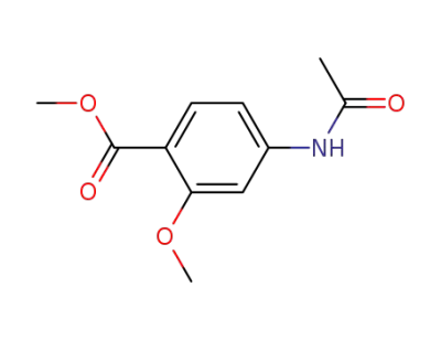 methyl 4-(acetylamino)-o-anisate