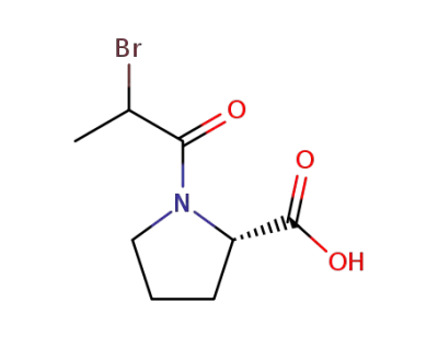 1-((Ξ)-2-bromo-propionyl)-L-proline